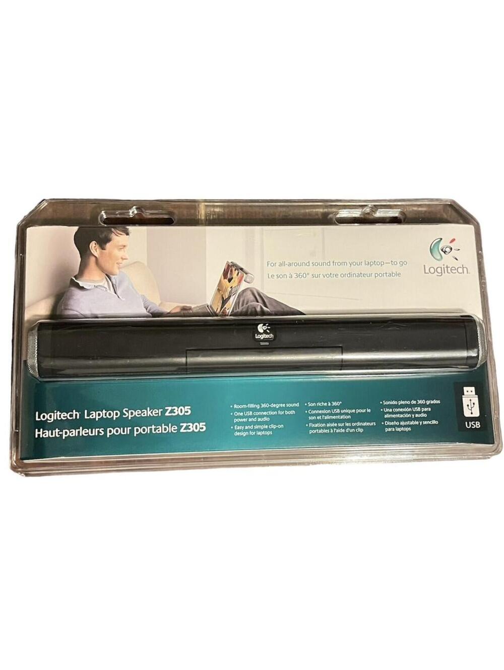 Logitech Z305 Laptop Speaker Stereo USB Bar Wired  NEW factory Sealed